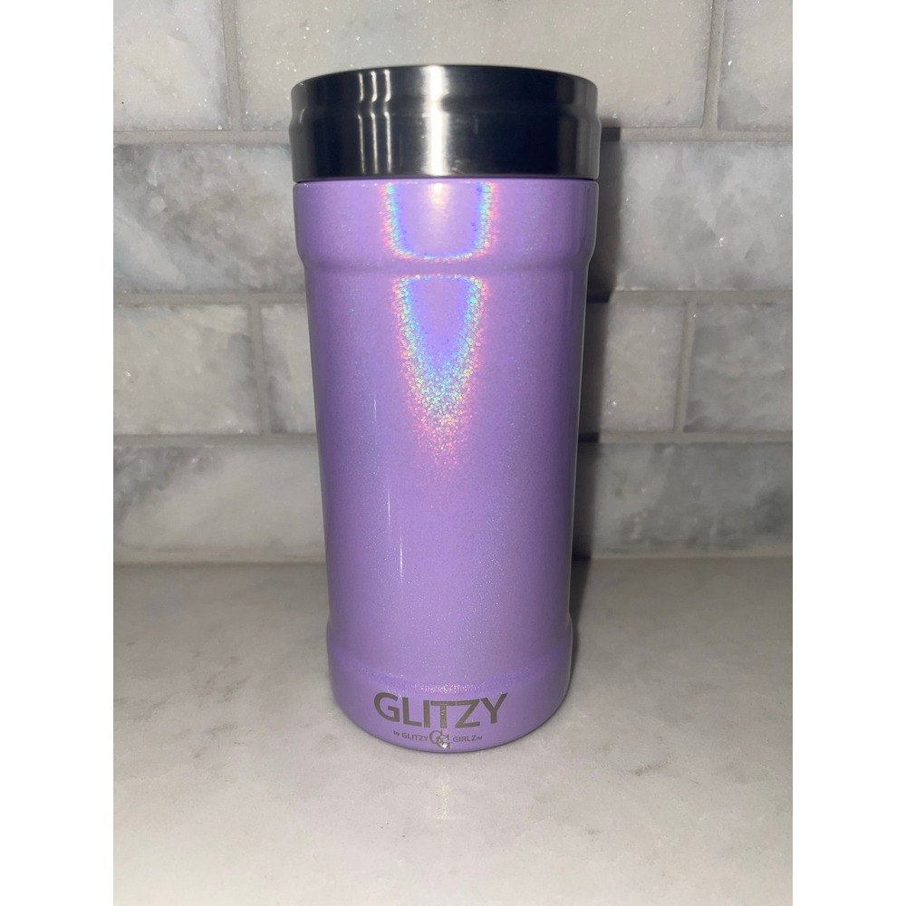 GLITZY GIRLS‎ Lavender Can Cooler 12oz
